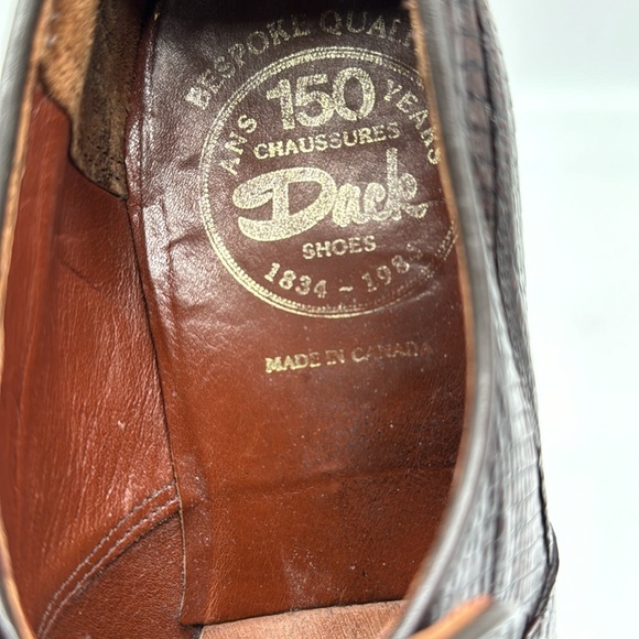 Dack’s exotic loafers 8 1/2 D. Extra Quality Vintage - Picture 2 of 5